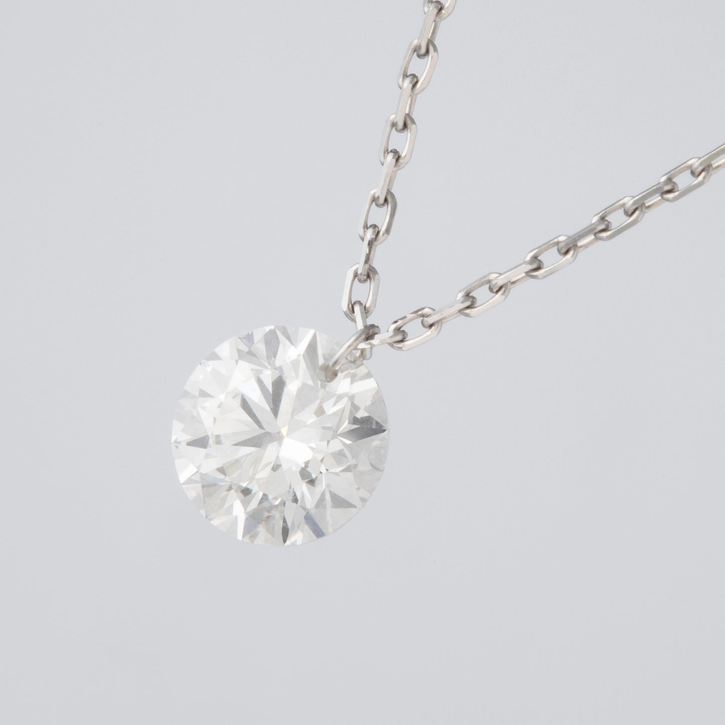 INNOCENCE 1 grain necklace / PT850 Platinum / 0.5 carat